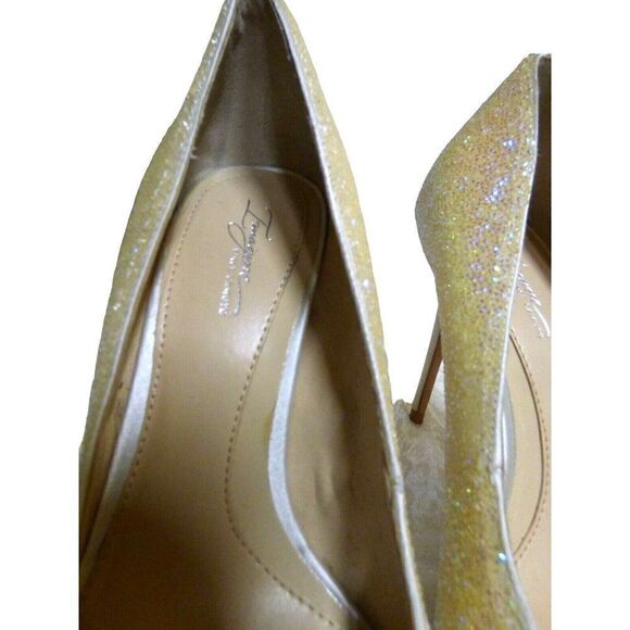 Imagine by Vince Camuto 'Olson' Crystal Embellished Pump, Yellow/ Gold, US 8.5M - Picture 6 of 8